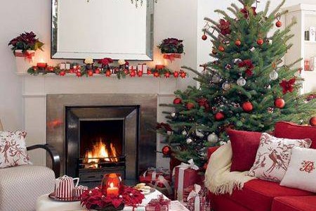 Ιδέες για τα Χριστούγεννα που θα διακοσμήσουν τέλεια το καθιστικό σας - Φωτογραφία 23