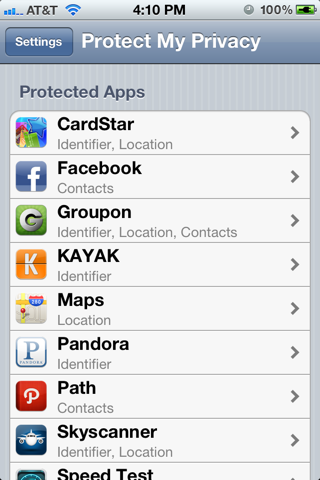 Protect My Privacy: Cydia Administration free - Φωτογραφία 2