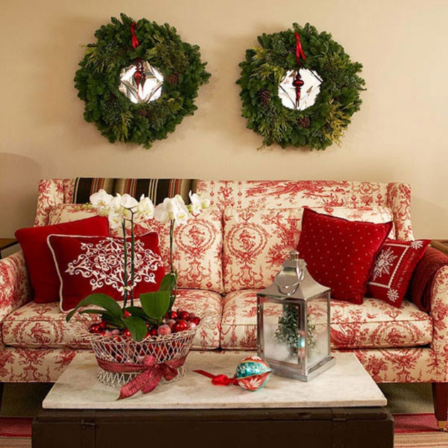 Χρωματιστές ιδέες για να στολίσεις χριστουγεννιάτικα το σαλόνι σου! - Φωτογραφία 8