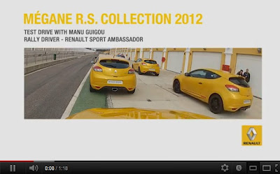 RENAULT: Ο Manu Guigou με τη συλλογή Megane RS 2012 στο Monteblanco της Ισπανίας! (VID) - Φωτογραφία 1
