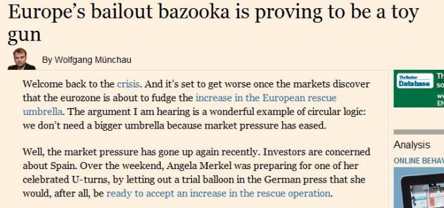 Financial Times: «Καλώς ήλθατε πίσω στην κρίση. Και θα γίνει ακόμη χειρότερη» - Φωτογραφία 2