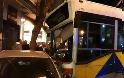 Τρελή κούρσα λεωφορείου στο Παγκράτι...