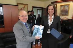 Επίσκεψη της κ. Ντόρας Μπακογιάννη στον δήμαρχο Διδυμότειχου!