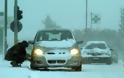 Αχαΐα: Δυσκολία στην κίνηση των οχημάτων λόγω παγετού - Δείτε σε ποια σημεία