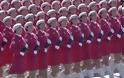 ΒΙΝΤΕΟ: Κινέζες φανταρίνες σε παρέλαση