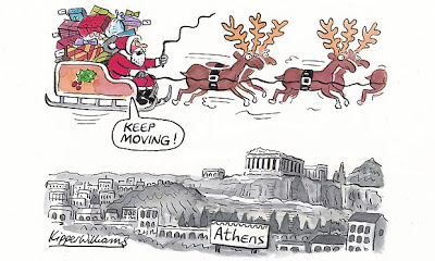 Πρόκληση του Guardian: Ούτε ο Άγιος Βασίλης δε σταματάει στην Ελλάδα - Φωτογραφία 2