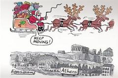 Ο Άγιος Βασίλης... προσπερνά την Αθήνα