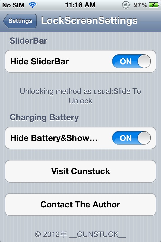 LockScreen Settings: Cydia tweak free - Φωτογραφία 3