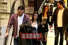 Γρηγόρης Αρναούτογλου Σε εμπορικό κέντρο με τη σύντροφό του Κατερίνα