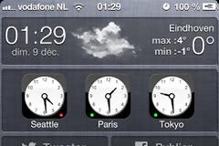 WeeWorldClock for Notification Center: Cydia tweak