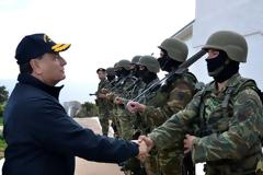 Φωτό από την επίσκεψη Παναγιωτόπουλου στην 95 ΑΔΤΕ