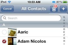 Delete Contact: Cydia tweak new