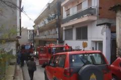 Καστοριά - Φωτιά αυτή τη στιγμή σε υπόγειο πολυκατοικίας επί της οδό Βαλαλά