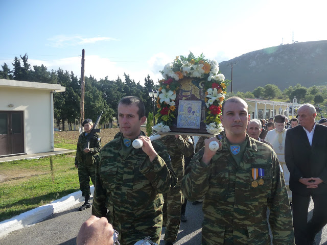 Φωτό από τον εορτασμό του Αγίου Σεβαστιανού και τελετή γενεθλίων του 282 Μ/Κ ΤΕ στην Κω - Φωτογραφία 13