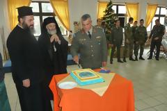 Φωτό από τον εορτασμό του Αγίου Σεβαστιανού και τελετή γενεθλίων του 282 Μ/Κ ΤΕ στην Κω