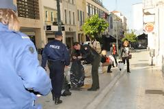 Πάτρα: Έφοδος της Δημοτικής Αστυνομίας για το παρεμπόριο - Δειτε φωτο