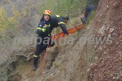 Αιτωλοακαρνανία: Αντί να μαζέψει το κοπάδι του... έπεσε στο γκρεμό! - Φωτογραφία 2