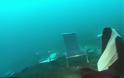 Για πρώτη φορά εικόνες και βίντεο από το εσωτερικό του βυθισμένου Costa Concordia