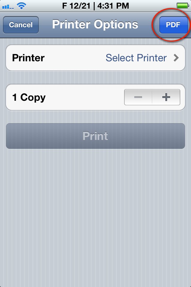 PDF Printer for Safari: cydia tweak free...μετατρέψτε τα κείμενα σε PDF - Φωτογραφία 2