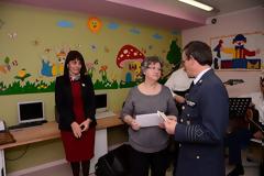 Αντιπροσωπεία Στελεχών της ΠΑ στο Σπίτι των Παιδιών του Συλλόγου Φλόγα