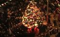 Κοσμοσυρροή στη Βηθλεέμ για τον εορτασμό των Χριστουγέννων