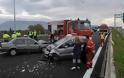 Αχαία: Τροχαίο ατύχημα με τρεις τραυματίες στην Πατρών - Κορίνθου - Κλειστό το ένα ρεύμα κυκλοφορίας