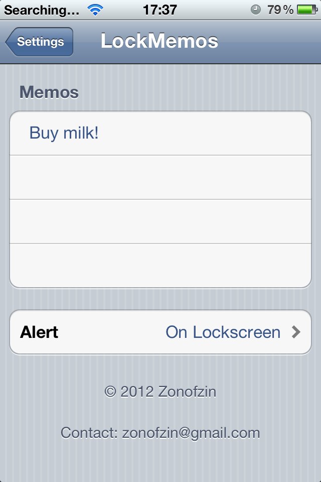 LockMemos: Cydia tweak  free...για τους ξεχασιάρηδες - Φωτογραφία 2