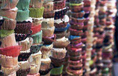Πύργοι από χιλιάδες πολύχρωμα… cupcakes! - Φωτογραφία 4