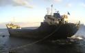 Έκλεψαν γεννήτρια από το προσαραγμένο νότια της Κρήτης πλοίο 