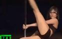 Σέξι ,,,ατύχημα σε pole dancing (video)..