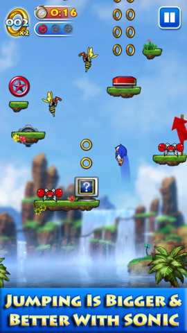 Sonic Jump™: AppStore free - Φωτογραφία 3