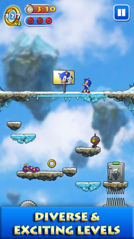 Sonic Jump™: AppStore free - Φωτογραφία 4