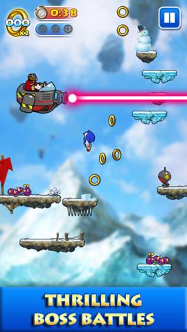 Sonic Jump™: AppStore free - Φωτογραφία 6