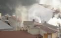 Πάτρα: Γέμισε ο ουρανός καπνό από τις καμινάδες των σπιτιών