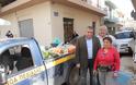 Διανομή τροφίμων σε απόρους από το δήμο Μίινωα Πεδιάδας εν όψει της πρωτοχρονιάς