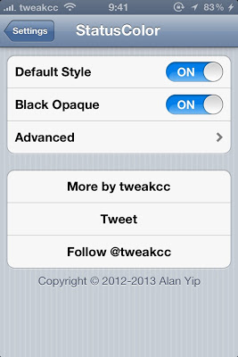 StatusColor: Cydia tweak free update - Φωτογραφία 1