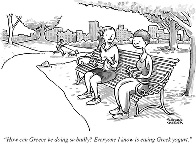 Σκίτσο του New Yorker για το ελληνικό γιαούρτι, που κάνει θραύση στην Αμερική - Φωτογραφία 2