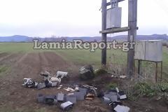 Φθιώτιδα: Επιδρομή βαρβάρων στην Ομβριακή Δομοκού...
