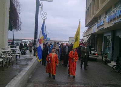 Μεγαλοπρεπής εορτασμός των Θεοφανείων στον Πλωμάρι - Φωτογραφία 4