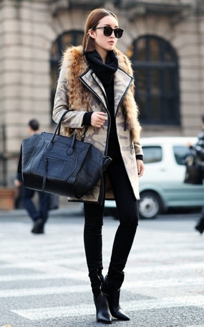 Fashion trend: Μαύρη day bag - Φωτογραφία 10