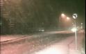 Το πρώτο χιόνι στη Θήβα, κλειστά τα σχολεία! [video]