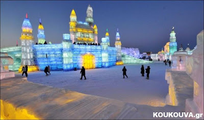 Ένα παλάτι στην Κίνα φτιαγμένο από πάγο! - Φωτογραφία 10