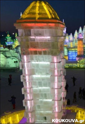 Ένα παλάτι στην Κίνα φτιαγμένο από πάγο! - Φωτογραφία 5