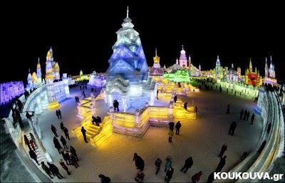 Ένα παλάτι στην Κίνα φτιαγμένο από πάγο! - Φωτογραφία 7
