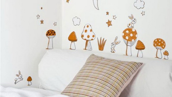 20 θαυμάσιες ιδέες για να διακοσμήσετε τον τοίχο πίσω από το κρεβάτι - Φωτογραφία 10