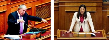 Απίστευτες σκηνές στη Βουλή μεταξύ Κωνσταντοπούλου και Μαρκογιαννάκη. - Φωτογραφία 1