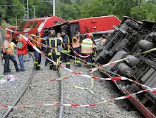 Συγκρουση τρένων στην Ελβετία (Nεότερα στοιχεία) - Φωτογραφία 1