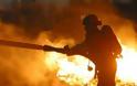 Στάχτη έγιναν χαρτονομίσματα 15.000 ευρώ από πυρκαγιά σε κοντέινερ στα Τρίκαλα