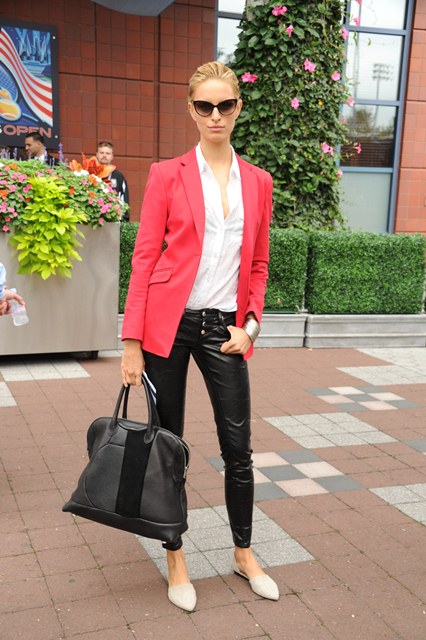 Fashion trend: Leather παντελόνια - Φωτογραφία 4