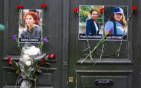 Πολιτική αναστάτωση στην Τουρκία Αντιδράσεις λόγω της δολοφονίας τριών ακτιβιστριών κουρδικής καταγωγής στο Παρίσι. - Φωτογραφία 1